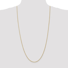 14K 30 inch 1.5mm Regular Rope with Lobster Clasp Chain