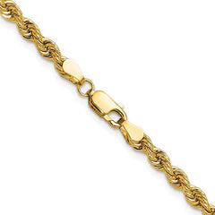 14k 3.8mm Regular Rope Chain - 3