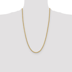 14k 3.8mm Regular Rope Chain - 3