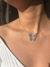 LIV Silver Butterfly Necklace