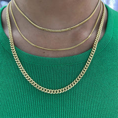 LIV “Leslie” Miami Cuban chain
