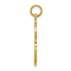 14k Enameled Artist Palette Charm - 2