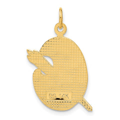 14k Enameled Artist Palette Charm - 2