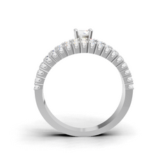 round-14k white gold|round-18k white gold|round-platinum