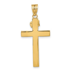 14k INRI Crucifix Pendant - 3