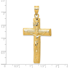 14k Crucifix Charm - 4