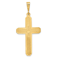 14k Cross Pendant - 3