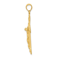 14k Crucifix Charm - 3