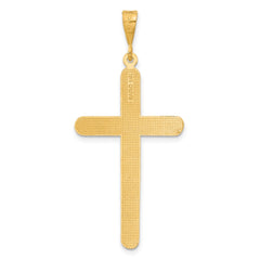 14k Cross Pendant - 4