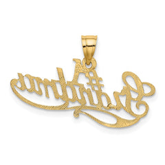 14k #1 GRANDMA Charm - 2