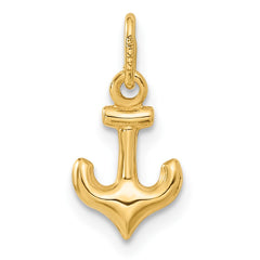 14k Anchor Charm - 2