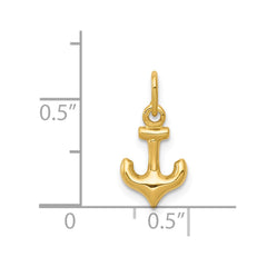 14k Anchor Charm - 2
