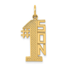 14k #1 SON Charm - 2