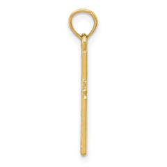 14K Cross Pendant