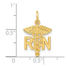 14k RN Nurse Charm - 3