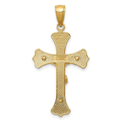 14K Crucifix Pendant - 2