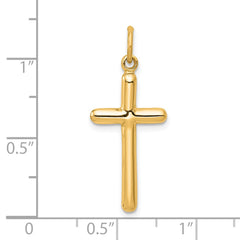 14k Cross Pendant - 9