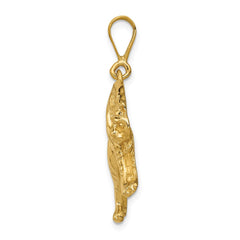 14k Tiger Charm - 2