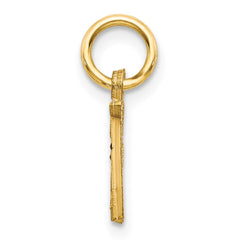 14k Letter A Initial Charm - 2