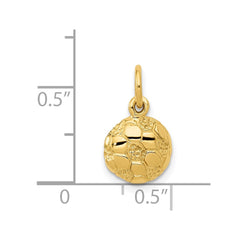 14k Soccer Ball Charm - 2