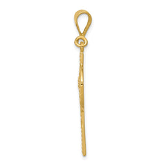 14k Celtic Cross Pendant - 15