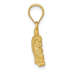 14k Lion Charm - 4