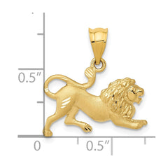 14k Lion Charm - 4