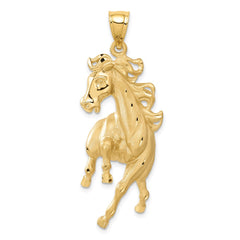 14k Horse Pendant - 5