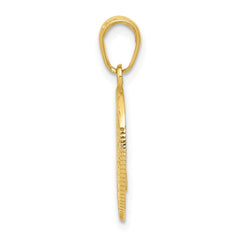 14k Police Officer Badge Pendant