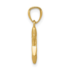 14k Polished Star of David Pendant - 3