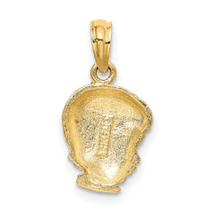 14k Boy Head Charm - 2
