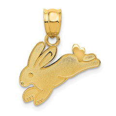 14K Rabbit Charm - 2