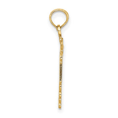 14k RN Caduceus Charm
