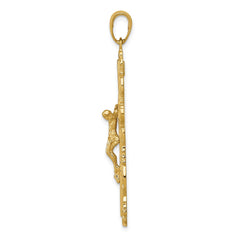 14k Crucifix Pendant - 9