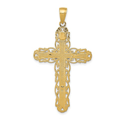 14k Crucifix Pendant - 9