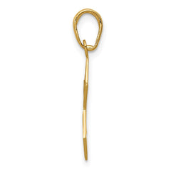 14k Star of David Pendant - 11