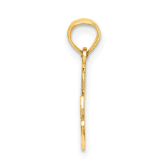 14K #1 NANA Script Charm