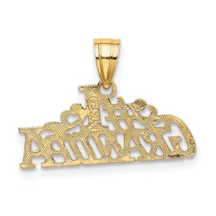 14k #1 GRANDPA Charm - 2