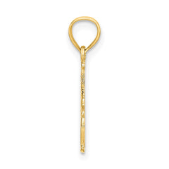 14K #1 NINA Charm