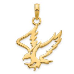 14k Eagle Pendant - 2