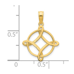 14ky Fancy Design Pendant