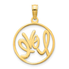 14ky Love charm