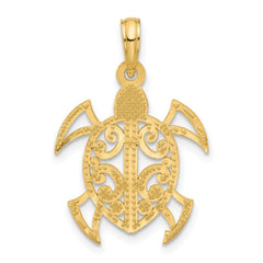 14k Fancy Pendant - 2