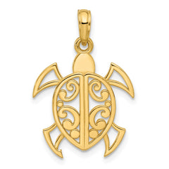 14k Fancy Pendant - 2