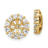 14k Diamond Earring Jackets - 10