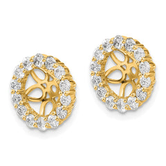 14k Diamond Earring Jackets