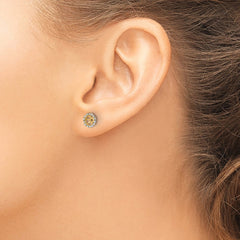 14k Diamond Earring Jackets - 8