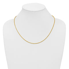 14K 20 inch 1.3mm Franco with Lobster Clasp Chain