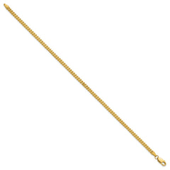 14K 8 inch 2mm Franco with Lobster Clasp Bracelet