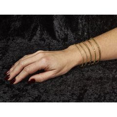 14K 8 inch 2mm Franco with Lobster Clasp Bracelet